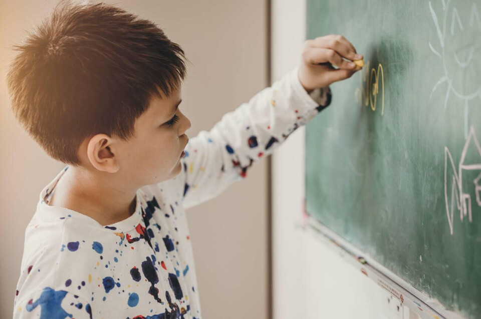 child with Fetal Alcohol Spectrum Disorder