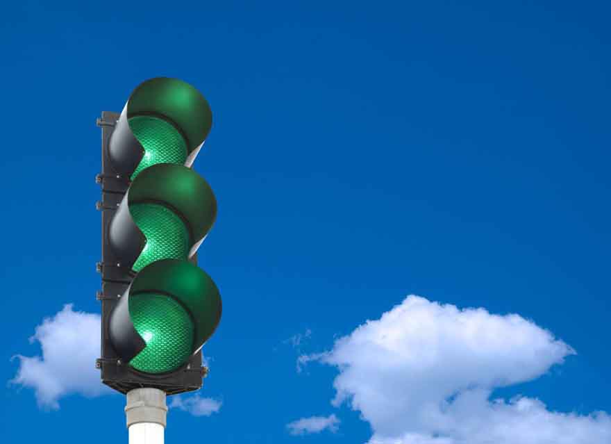Green lights - Getting Permission